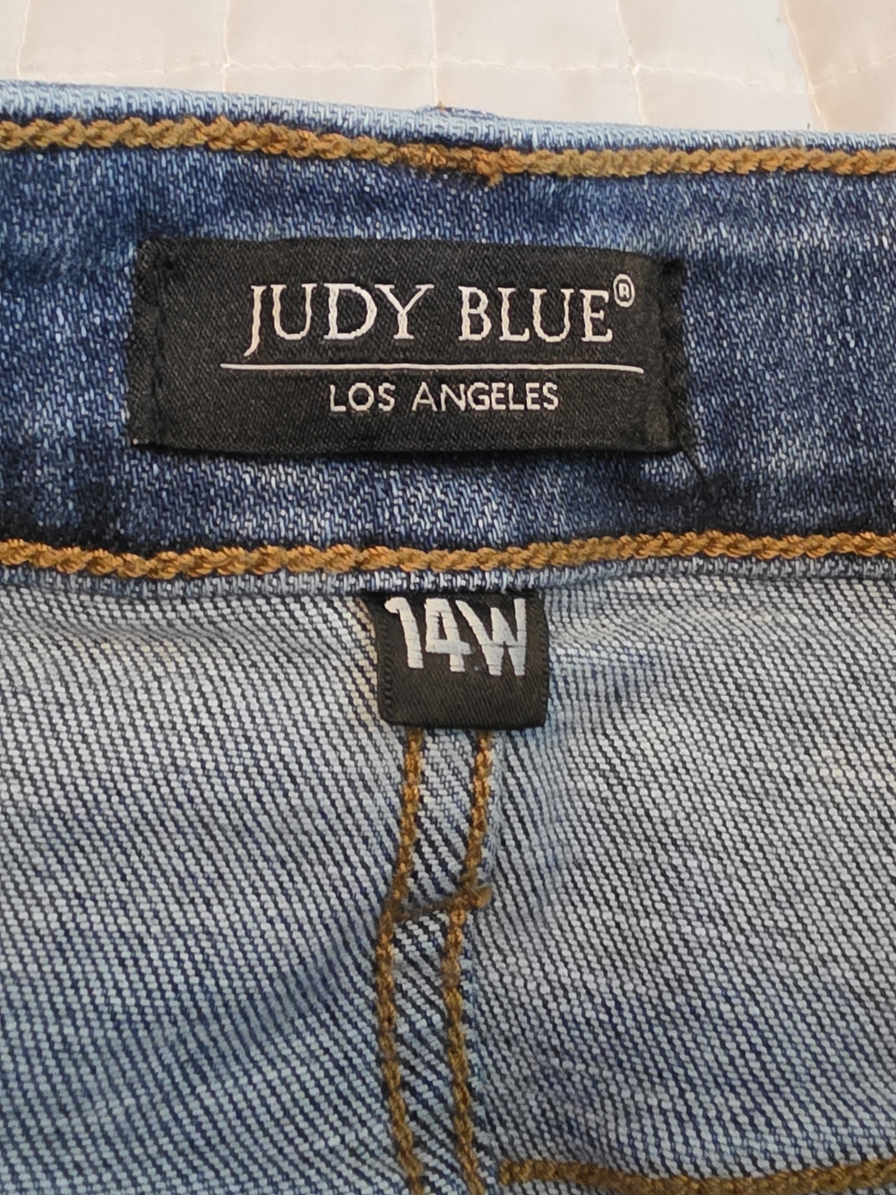 Judy Blue Bootcut Jeans Medium Wash High Rise Stretch Denim Womens 14W - Picture 7 of 9